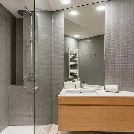 New Lux 2br Flat Free Parking Cedofeita Apartament Porto