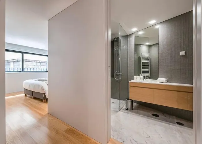 New Lux 2br Flat Free Parking Cedofeita *